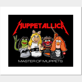 Muppetallica Posters and Art